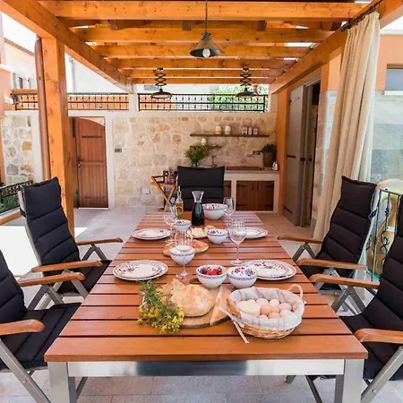 Luxury Finessa 1 With Heated Pool, Jacuzzi And Sauna Villa